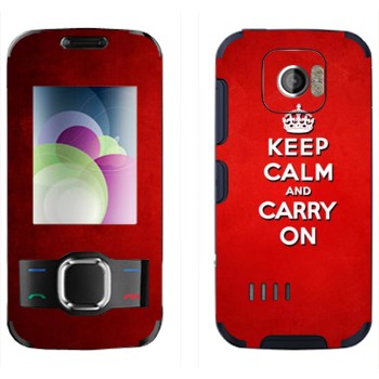   «Keep calm and carry on - »   Nokia 7610