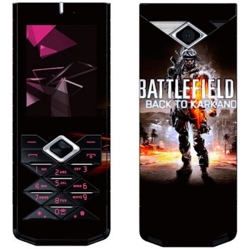   «Battlefield: Back to Karkand»   Nokia 7900 Prism