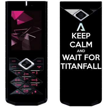   «Keep Calm and Wait For Titanfall»   Nokia 7900 Prism