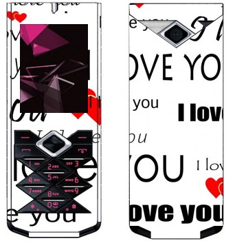   «I Love You -   »   Nokia 7900 Prism