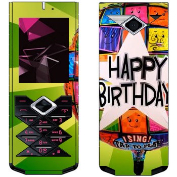   «  Happy birthday»   Nokia 7900 Prism