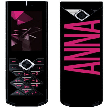   «Anna»   Nokia 7900 Prism