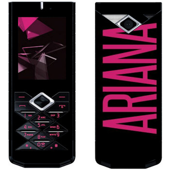   «Ariana»   Nokia 7900 Prism
