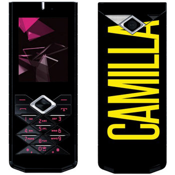   «Camilla»   Nokia 7900 Prism