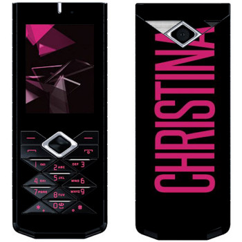   «Christina»   Nokia 7900 Prism