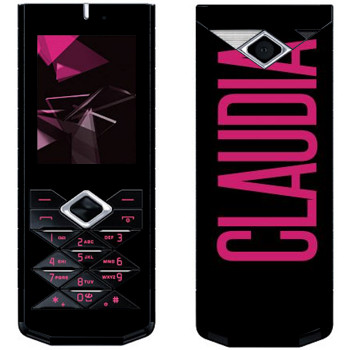   «Claudia»   Nokia 7900 Prism