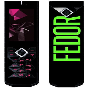   «Fedor»   Nokia 7900 Prism