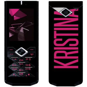   «Kristina»   Nokia 7900 Prism