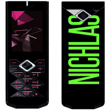  «Nichlas»   Nokia 7900 Prism