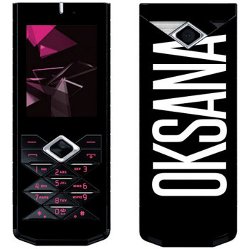   «Oksana»   Nokia 7900 Prism