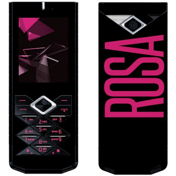   «Rosa»   Nokia 7900 Prism