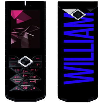   «William»   Nokia 7900 Prism