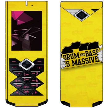   «Drum and Bass IS MASSIVE»   Nokia 7900 Prism