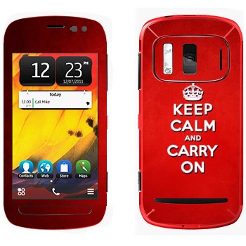   «Keep calm and carry on - »   Nokia 808 Pureview