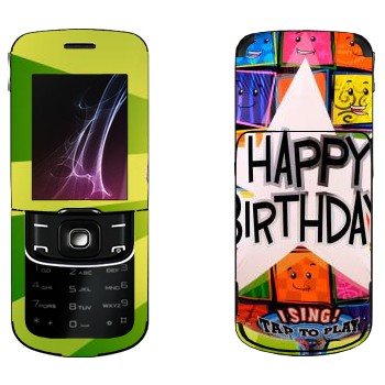   «  Happy birthday»   Nokia 8600 Luna