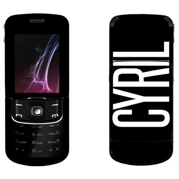   «Cyril»   Nokia 8600 Luna