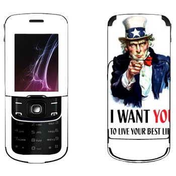   « : I want you!»   Nokia 8600 Luna