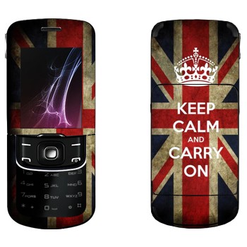   «Keep calm and carry on»   Nokia 8600 Luna
