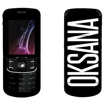   «Oksana»   Nokia 8600 Luna