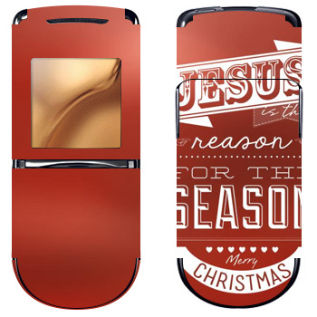   «Jesus is the reason for the season»   Nokia 8800 Sirocco