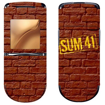   «- Sum 41»   Nokia 8800 Sirocco