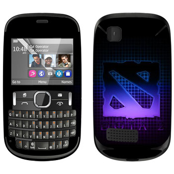   «Dota violet logo»   Nokia Asha 200