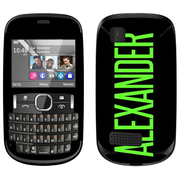   «Alexander»   Nokia Asha 200