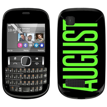   «August»   Nokia Asha 200