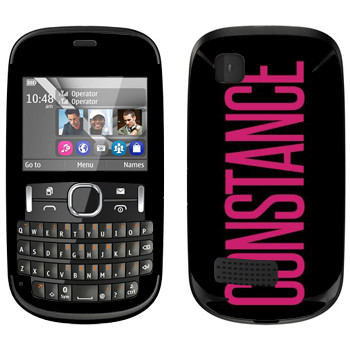   «Constance»   Nokia Asha 200