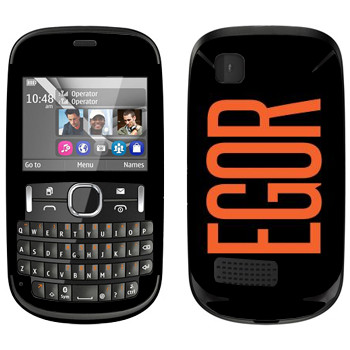   «Egor»   Nokia Asha 200
