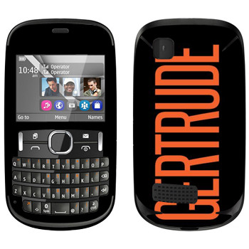   «Gertrude»   Nokia Asha 200