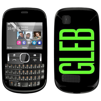   «Gleb»   Nokia Asha 200