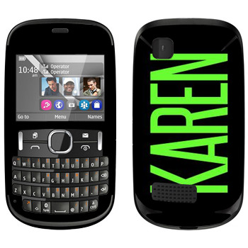   «Karen»   Nokia Asha 200