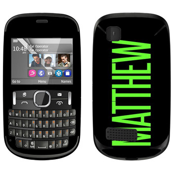   «Matthew»   Nokia Asha 200