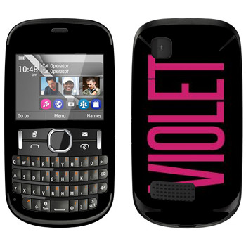   «Violet»   Nokia Asha 200