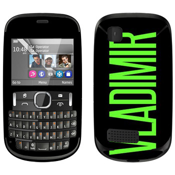   «Vladimir»   Nokia Asha 200