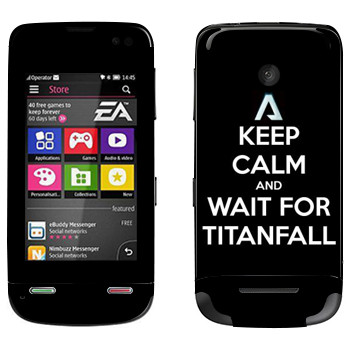   «Keep Calm and Wait For Titanfall»   Nokia Asha 311