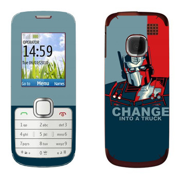   « : Change into a truck»   Nokia C1-01