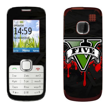   «GTA 5 - logo blood»   Nokia C1-01