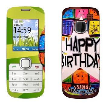   «  Happy birthday»   Nokia C1-01