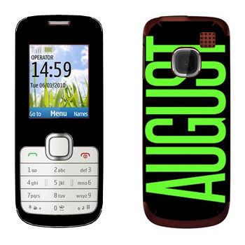   «August»   Nokia C1-01