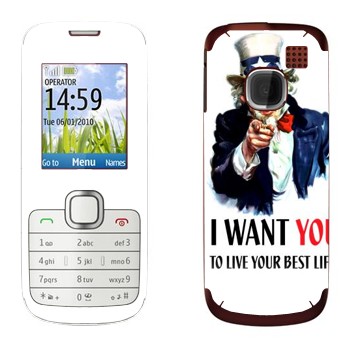  « : I want you!»   Nokia C1-01