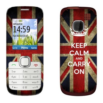   «Keep calm and carry on»   Nokia C1-01