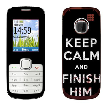   «Keep calm and Finish him Mortal Kombat»   Nokia C1-01