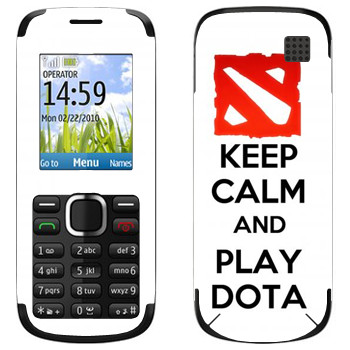   «Keep calm and Play DOTA»   Nokia C1-02