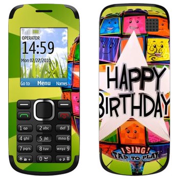   «  Happy birthday»   Nokia C1-02