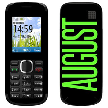   «August»   Nokia C1-02