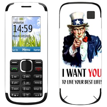   « : I want you!»   Nokia C1-02