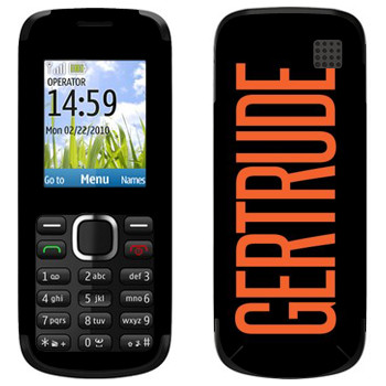  «Gertrude»   Nokia C1-02