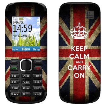   «Keep calm and carry on»   Nokia C1-02